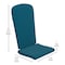 Flash Furniture 2PK Teal High Back Adirondack Chair Cushions JJ-CSN14501-TL-2-GG - alternate 3